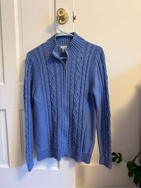 Women’s Vintage LL Bean Zip Up Sweater